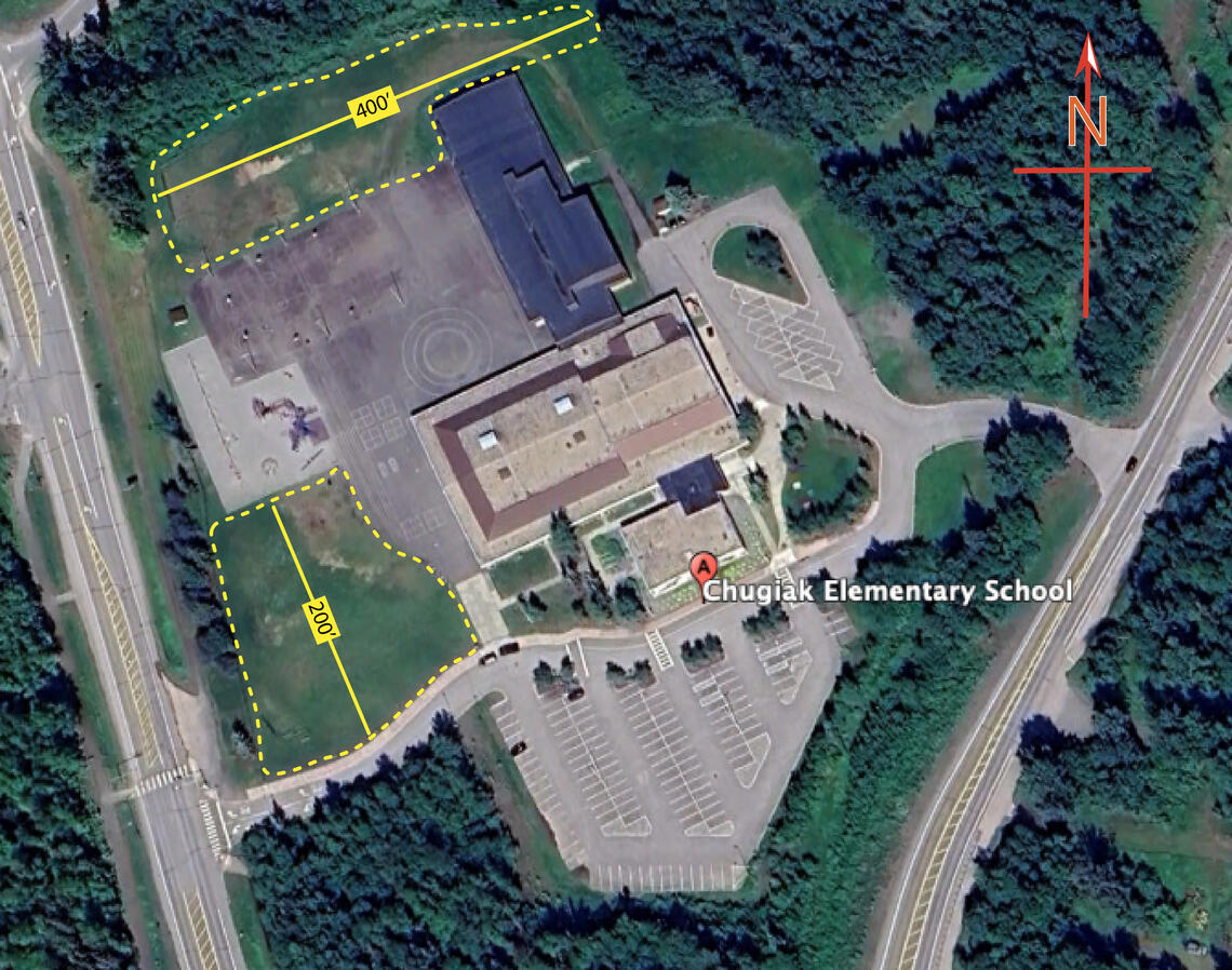 Chugiak Elem. School LZ Image